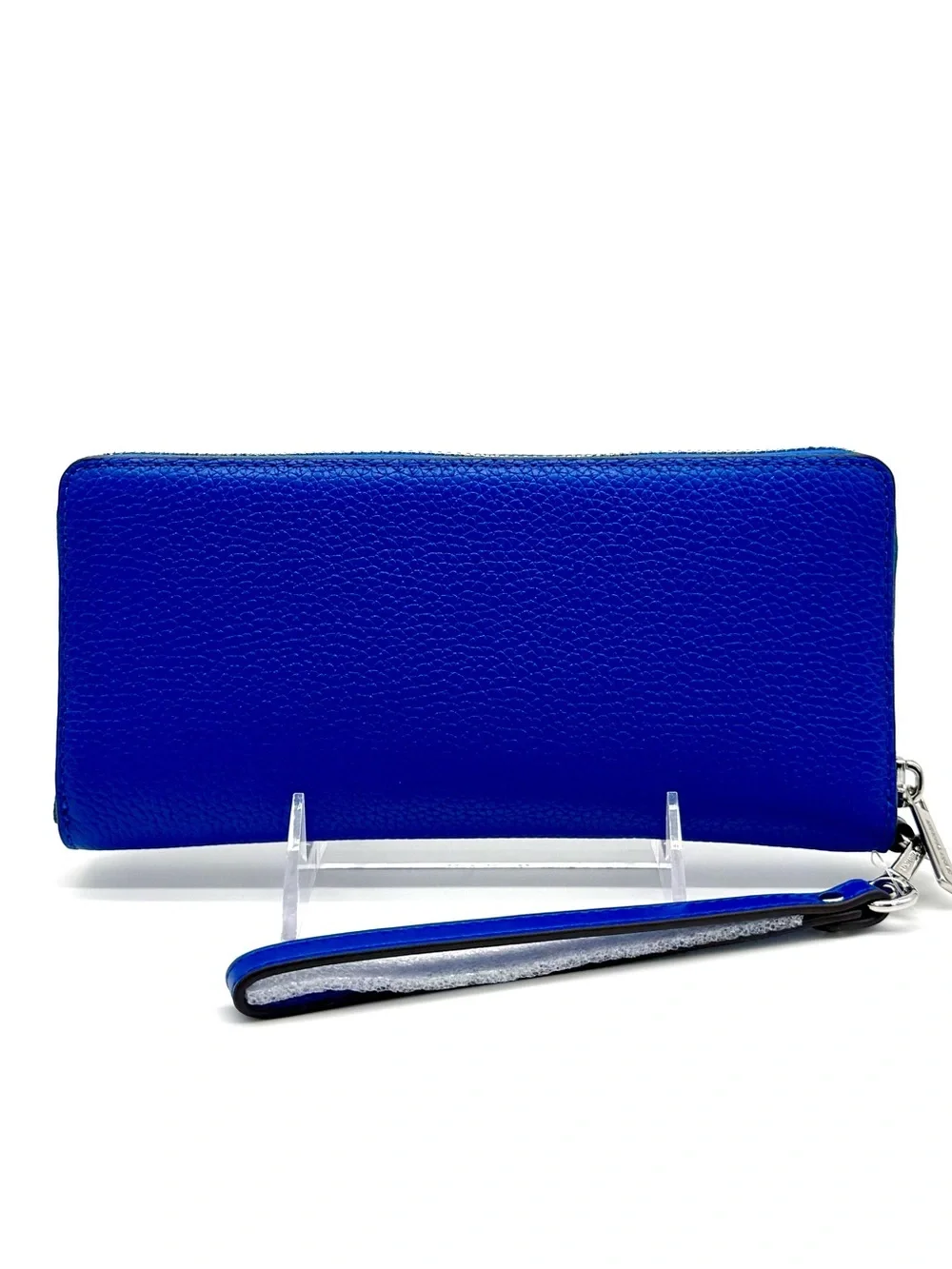 Michael Kors Large Jet Set Travel Continental Wallet Galaxy Blue